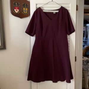 Maroon Dress
